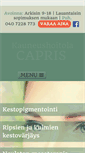 Mobile Screenshot of kauneushoitolacapris.fi